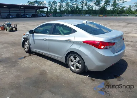 2013 Hyundai Elantra Gls z USA, uszkodzony, nr VIN 5NPDH4AE0DH293581
